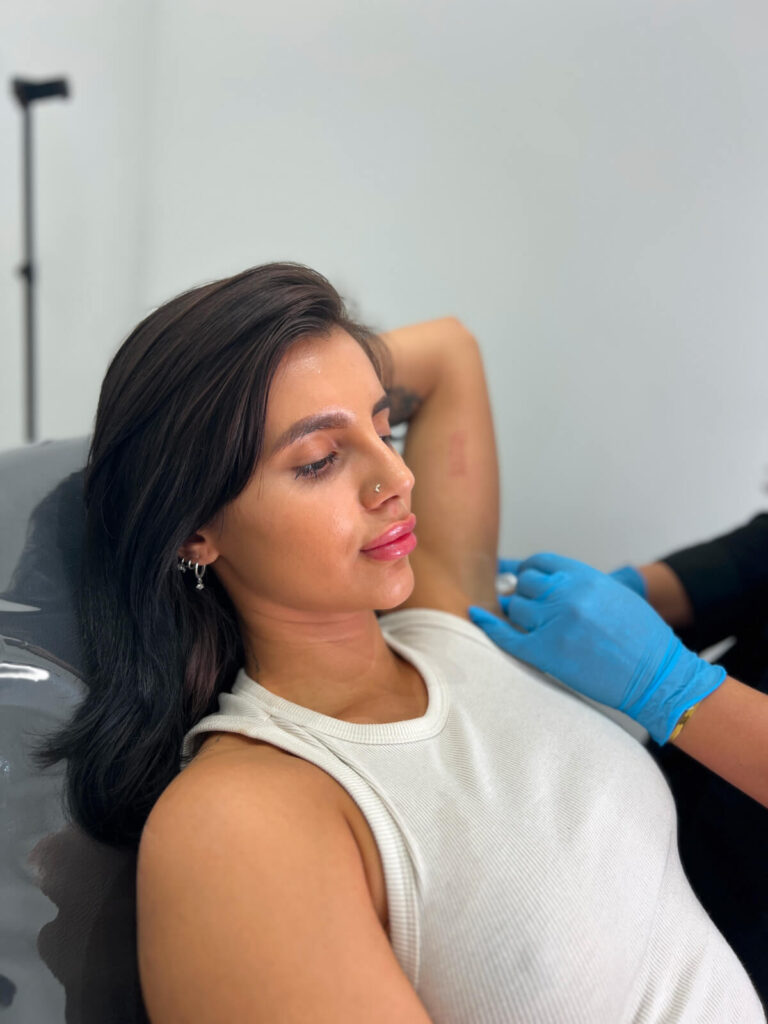 Underarm Sweating Reduction