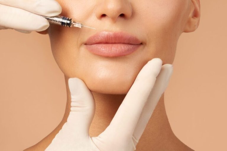Lip,Injections,Concept